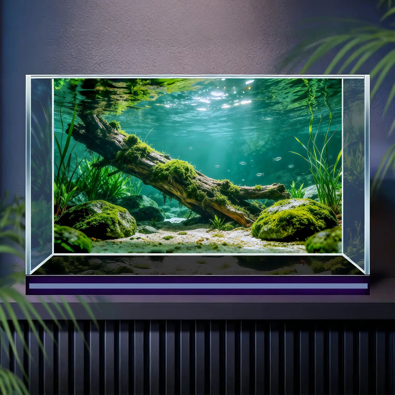 Dead wood at the bottom of the river, Aquarium Stickers, Aquarium Landscape Decoration, Fish Tank Landscaping Ornaments