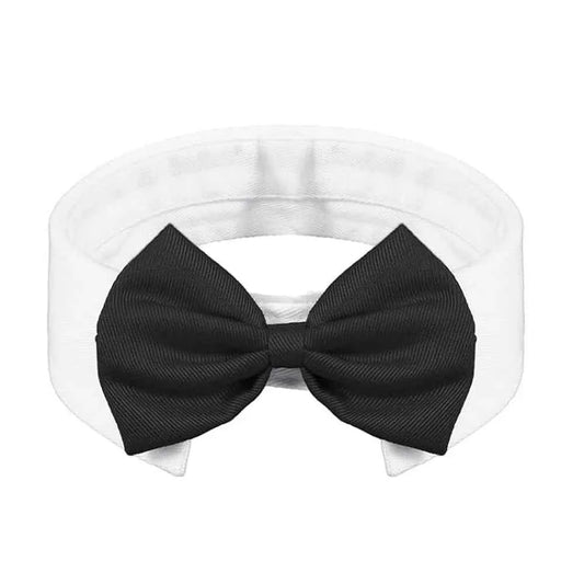Bow Tie Cat Collar, Dog Cat Tuxedo Collar, Cat Wedding Bowtie, Adjustable Formal Collar Neck Tie, Formal Pet Cats Necktie for Ca