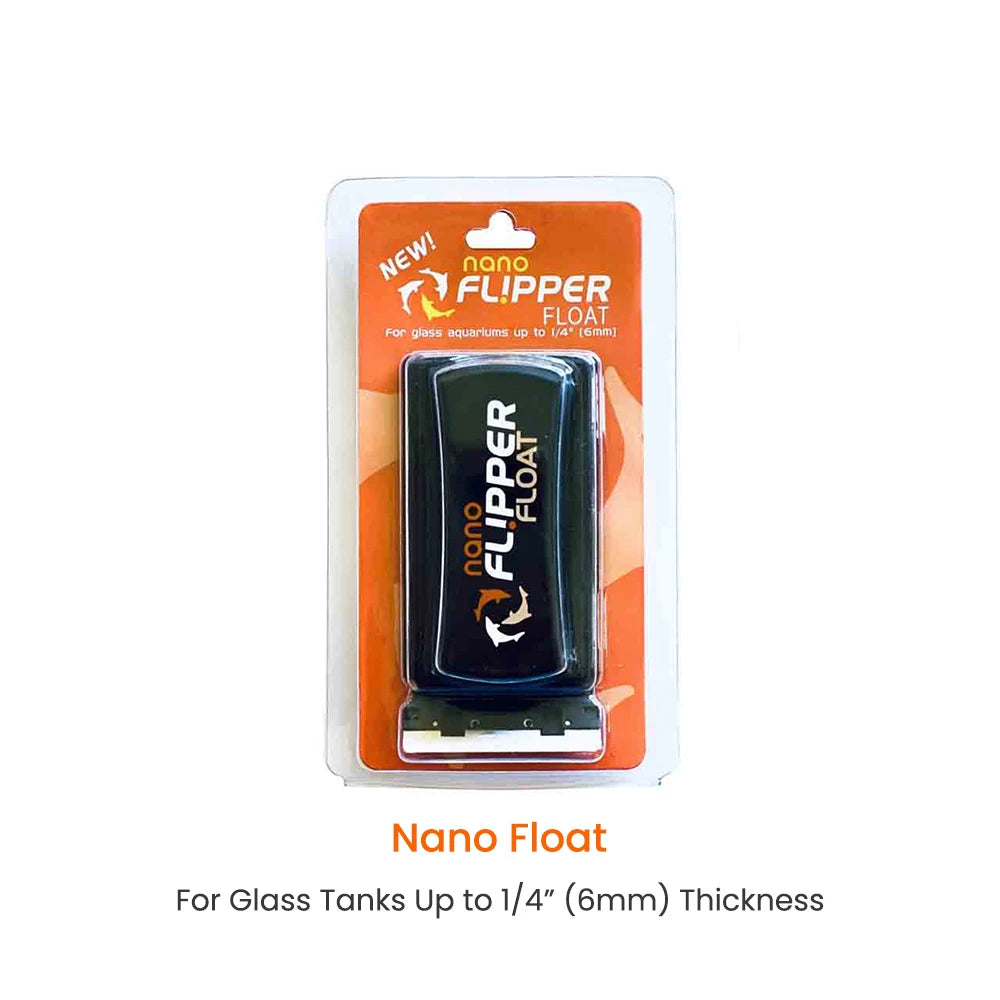 Flipper Nano/Standard/Max Float Glass Acrylic Fish Tank 2 in 1 Magnet Aquarium Algae Cleaner Scrubber and Scraper