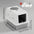 New Stainless Steel Cat Litter Box with Flip Cover Closed Design Easy to Clean Non-Slip Mat Indoor Cats Pet Supplies