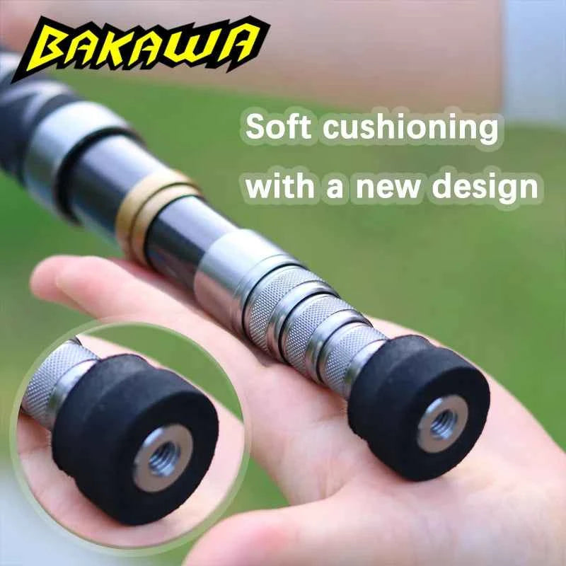 BAKAWA 3.5M Anti slip handle mesh pole suit Suitable carrying various fishing scenarios Carp fishing goods River lake sea Pesca