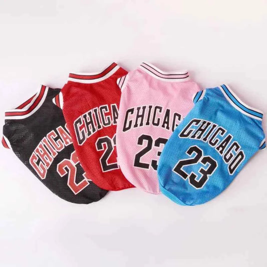 Dog Basketball Jersey Clothes Boy Girl Dog Pet Vest Clothes Puppy Shirt Apparel Cute Outfit Summer T-shirt for All Breeds XS-5XL