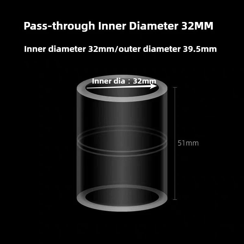 Transparent Fish Tank Water Pipe Acrylic Tube Fittings Elbow Joint Duck Bill Water Outlet Aquarium Accessries Rain Shower Outlet
