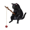 Fishing Cat Ornaments Fish Tank Landscaping Aquarium Decoration Mini Cat Statue Fish Tank Accessories Household Supplies