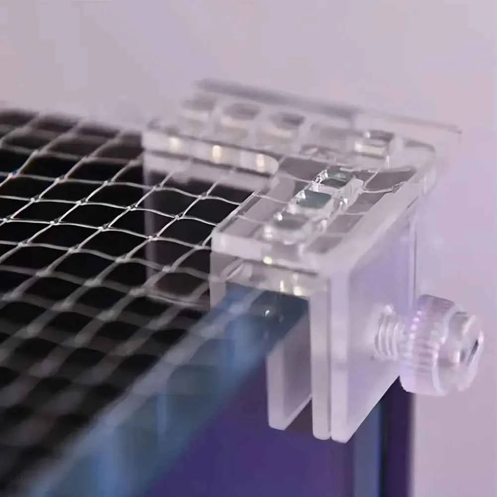 DIY Custom Cut Transparent Aquarium Anti-Jump Net Turtle Guard Universal Reptile Tank Barrier Anti-Escape Pet Barrier