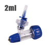 2/5/10ml Veterinary Adjustable Continuous Syringe Accessories Syringe Vaccine Injector Dose Tubes Medicine Feeder Accessories