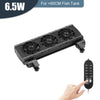 Fish Tank Fan Adjustable 8 Variable Speed Aquarium Cooling Fan Fish Tank Fit For 15mm tank thickness