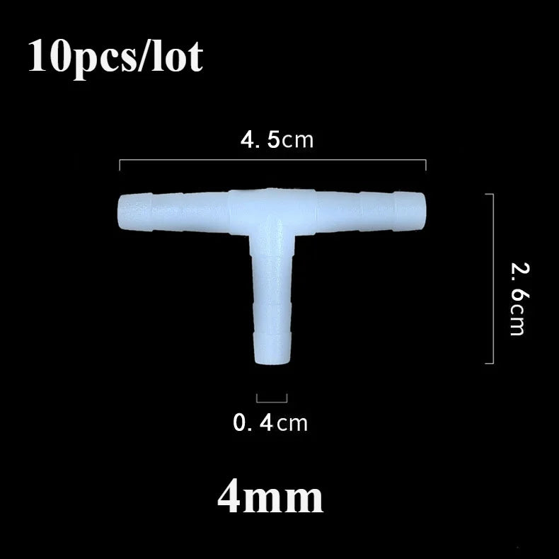 10pcs Aquarium Accessories Fish Tank Air Pump Air Hose Check Valve Three-way Diverter Valve Regulating Valve Bubble Stone