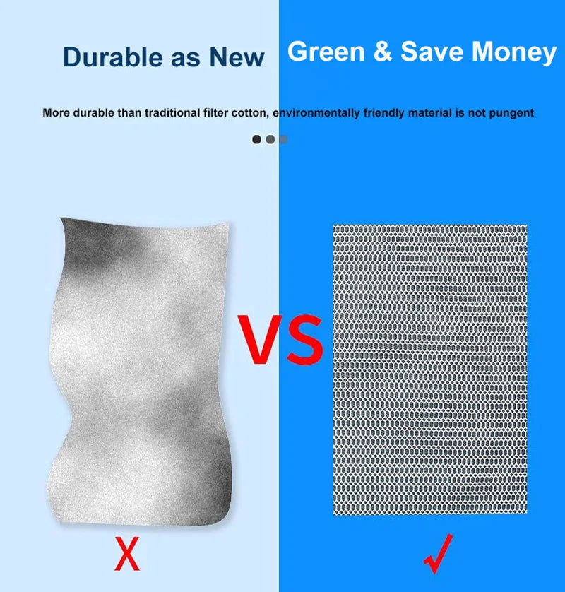 Aquarium 8D Sponge Fish Pond Tank Filter Cotton Pad 8 Layers Cleaning Purifier Water Purification Accessories without Glue
