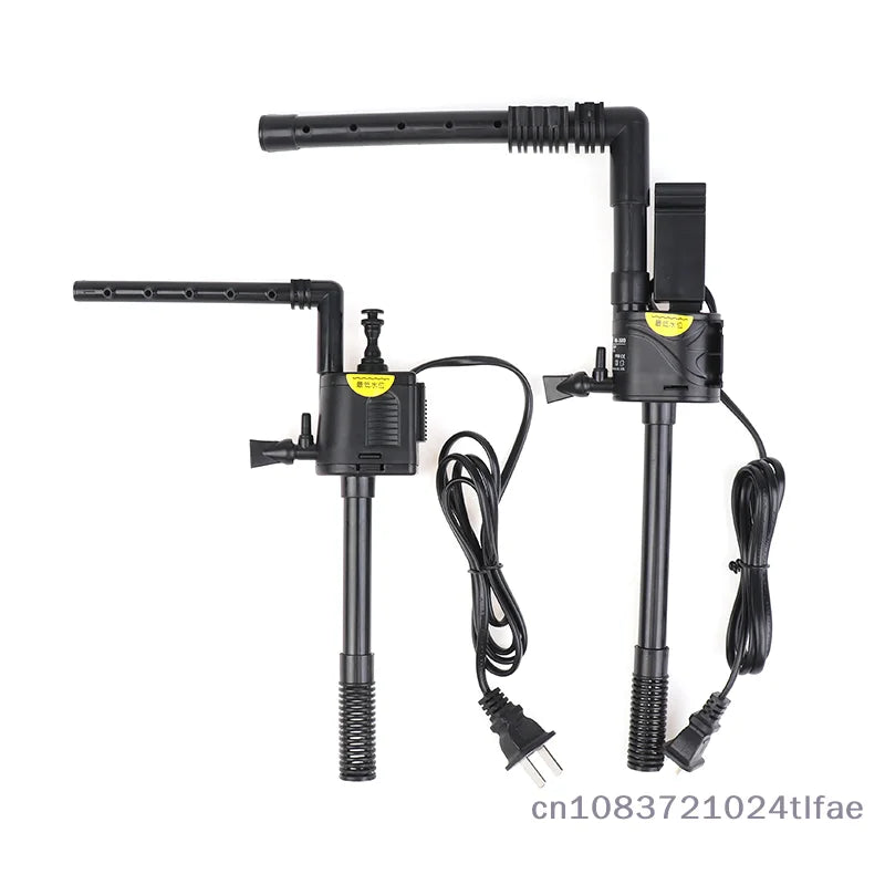 [Ali-YY30] 1 Set Fish Tank Oxygen Pump Quiet Filter 3-In-1 Fish Farming Oxygen Pump Small Upper Filtration Circulation Device