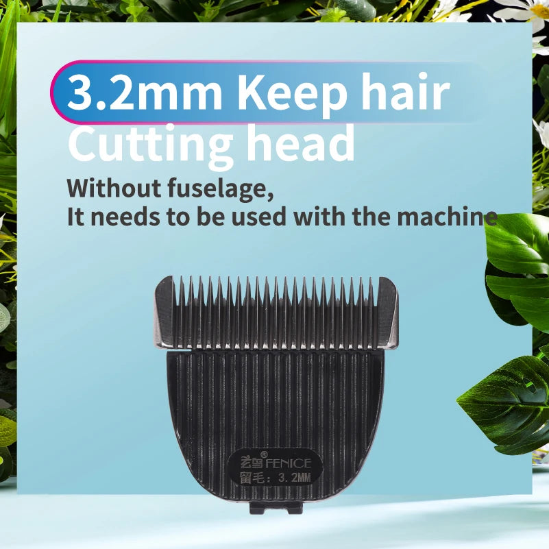 Fenice Clipper Dogs Professional LCD Screen Pet Cat Clippers Electrical Grooming Trimmer Rechargeable Haircut Machine Animals