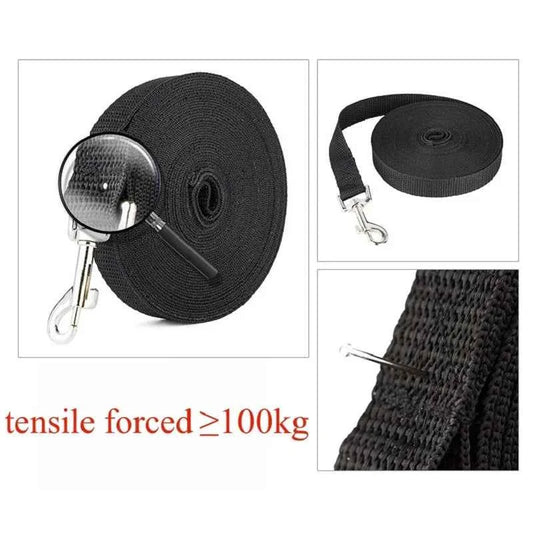 1.2M-30M Long Leash for Dogs Overlength Dog Leash Puppy Outdoor Training Nylon Rope Dog Accessories Extended Control Dog Leashes