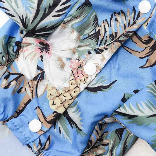 Hawaiian Style Pet Dog Clothe Summer SandBeach Dog Shirts for Small Medium Dogs Puppy Cat Clothing Ropa Perro Pug French Bulldog