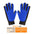 Reusable Double-Sided Pet Hair Removal Glove Anti-Static Grooming Tool for Cats Dogs Soft Brush Mitt for Furniture Carpet Cloth
