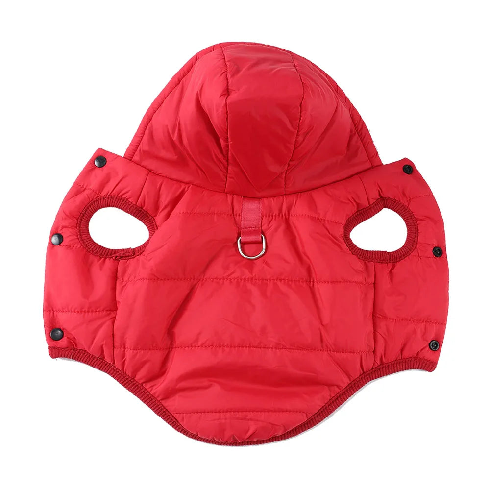 Warm Cats Hoodie Coat For Small Medium Cats Dog Winter Cozy Fleece Puppy Kitten Jacket Clothes Windproof Pet Pug Sphynx Costume - Play Paws Toys