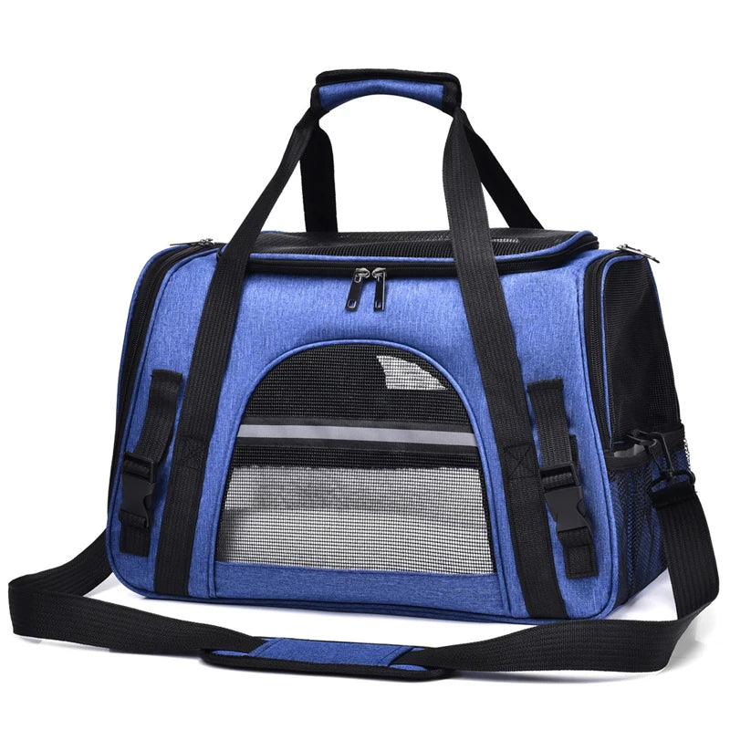 Cat Bags Portable Dog Carrier Bag Mesh Breathable Foldable Cats Carrier Bag Travel Breathable Transport Handbag Pet Travel Bags - Play Paws Toys