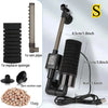 USB Small Aquarium Filter, Single Sponge Filter, with Suction Cup or Adjustable Hanging Clip, Dual Purpose Fish Bowl Tank Filter