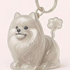 Dog Cat Hair Storage Pendant Keychain Box Couple Car Key Chains Jewelry Souvenir Pet Lover Keepsake Memorial Keychain Gift Decor