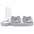 3 in 1 Cat Feeder Automatic Water Dispenser Double Bowl Pet Bowl for Small Dogs Cats Pet Food Container Cat Accessories
