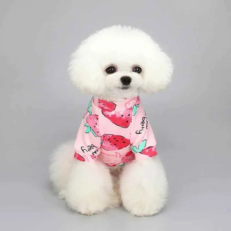 Chihuahua Dog Sweatshirt Puppy Cat Pullover Dogs Small Dog Hoodie Coat Winter Warm Pet Clothes for Bulldog