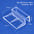 5/6/8/10/12mm Aquarium Acrylic Clips Glass Cover Support Holders Transparent Fish Tank Cover Plate Bracket Aquarium Accessories