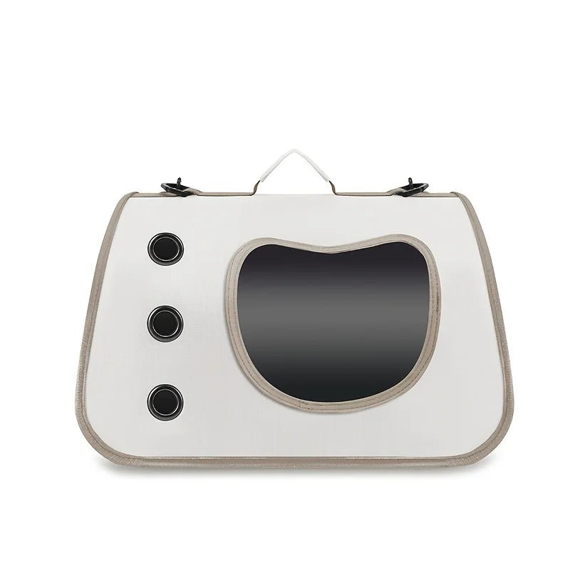 Portable Pet Carrier Bag for Small Dogs Cats Outdoor Foldable Cat Bag Breathable Cat Shoulder Bag Kitten Carrying Bag - Play Paws Toys