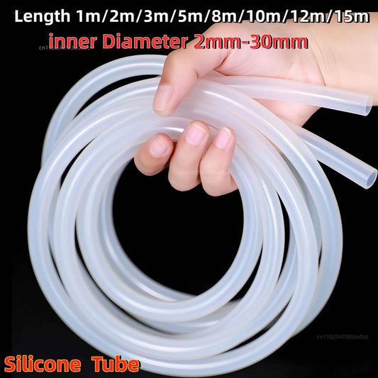 Wholesale Food Grade aquarium Clear Peristaltic Pump 2mm-30mm outer Custom Silicone Rubber Tube Hose Pipe Soft Diameter Flexible