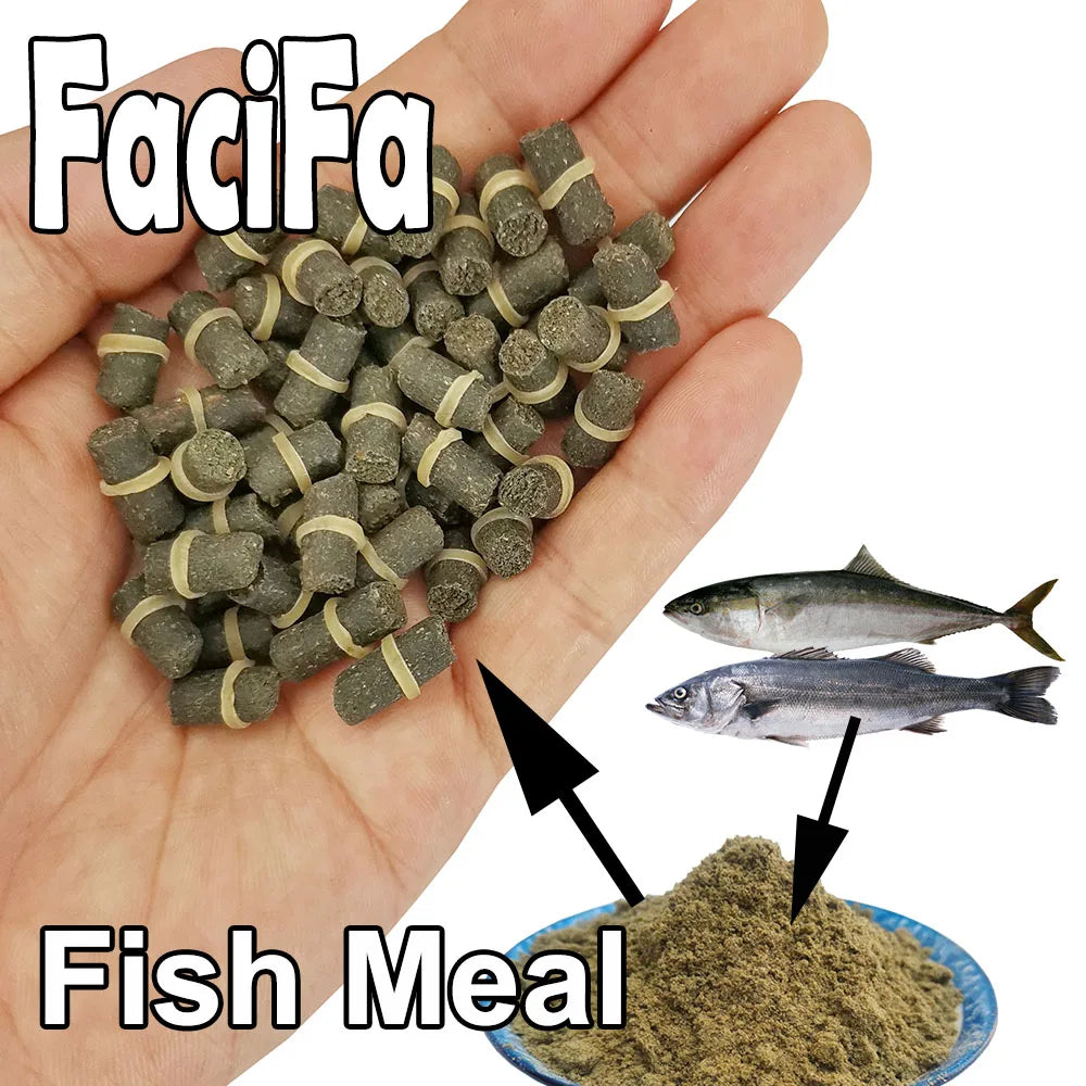 100 or 50 pcs Carp Fishing Food Bait Grass Carp Hook Up Bait Crucian Fishing Bait Lure Formula Insect Particle Boilie Pellets