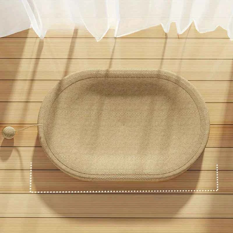 Universal Cat Scratching Board Bed - Durable Sisal Multi-Functional Toy Ball Set, All-Season Indoor/Outdoor Cat Furniture Durabl