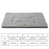 Winter Washable Dog Bed Reversible Dog Crate Pad Soft Fluffy Pet Kennel Beds Dog Sleeping Mattress for Large Medium Small Dogs
