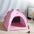 Foldable Cat House Pet Tent Four Seasons Universal Cat and Dog Pet Nest Summer Cool Mat Outdoor Portable Foldable Breathable - Play Paws Toys
