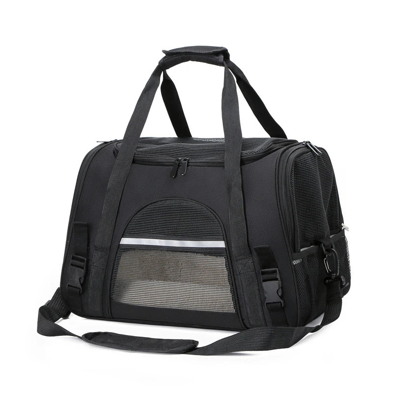 Cat Bags Portable Dog Carrier Bag Mesh Breathable Foldable Cats Carrier Bag Travel Breathable Transport Handbag Pet Travel Bags - Play Paws Toys