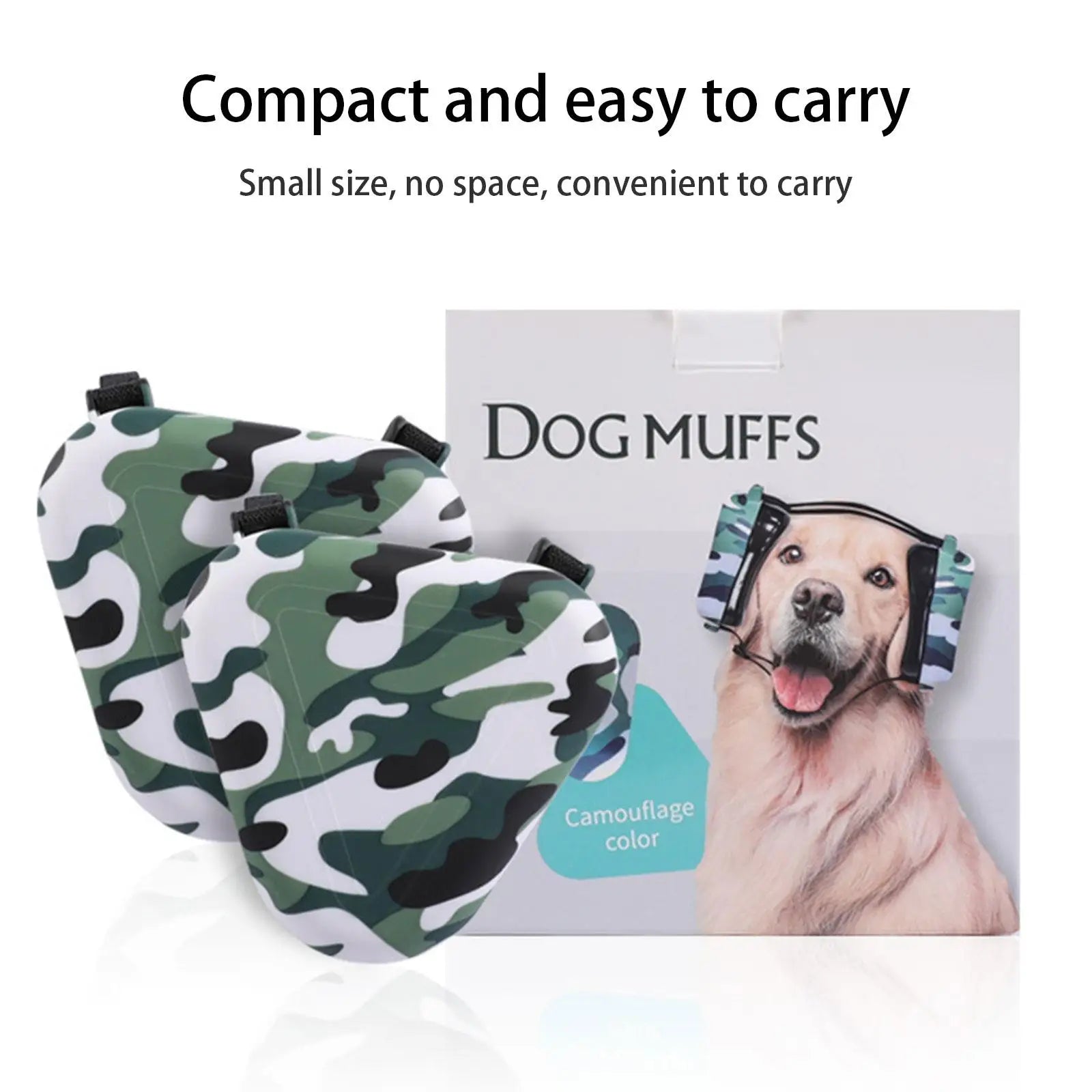 Dog Noise Reduction Earmuffs Pet Earmuffs Head-worn Hearing Protection Anti-noise Dogs Supplies Pet Noise Reduction Cover