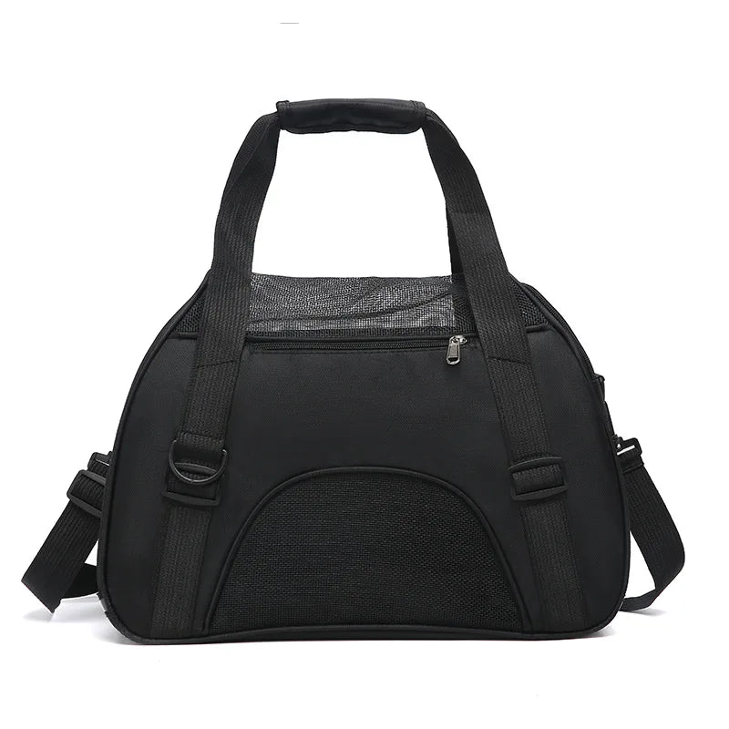 Cat Bags Soft-Sided Portable Dog Carrier Mesh Breathable Carrier Bags for Cats Dogs Comfort Foldable Handbag Pet Transport Bag - Play Paws Toys