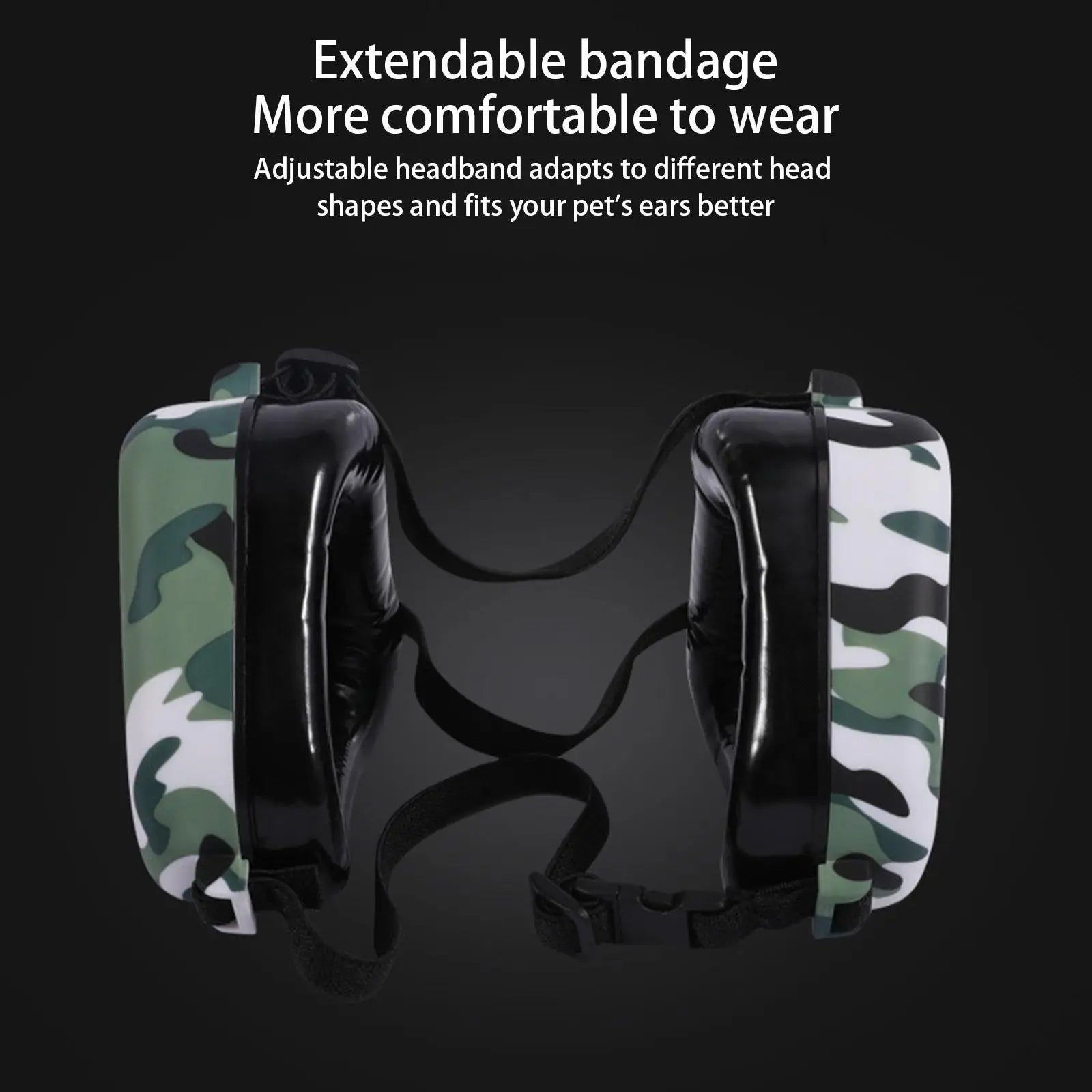 Dog Noise Reduction Earmuffs Pet Earmuffs Head-worn Hearing Protection Anti-noise Dogs Supplies Pet Noise Reduction Cover