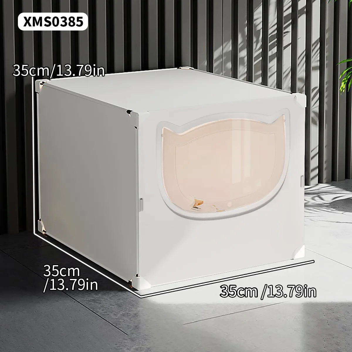 Cat House, Cat Cage, Universal Cat Nest, Cat Toilet All-In-One, Indoor and Outdoor, Suitable for Cats and Dogs, Space-Saving Pet Cage - Play Paws Toys