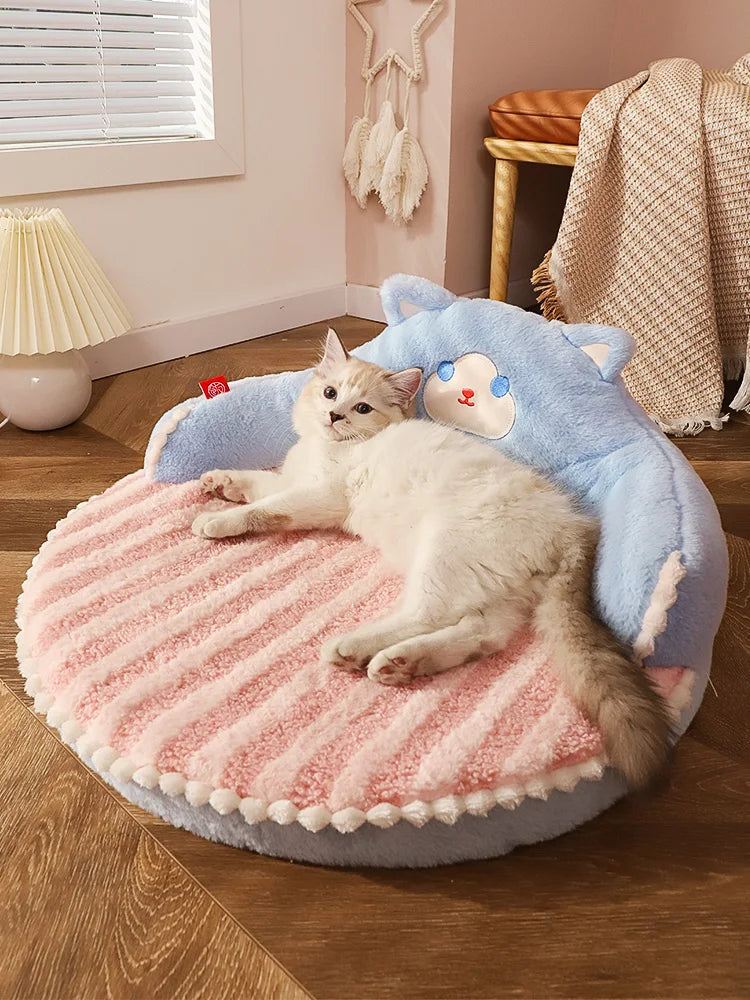 HOOPET Cat Bed Pet Pad Cushion for Small Medium Dogs Sleeping Beds Cats Durable Mat Removable Mat Pet Supplies - Play Paws Toys