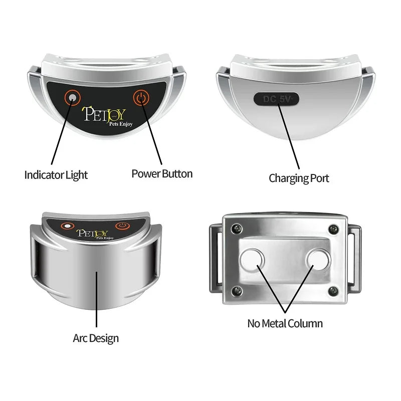 Cat Training Collar,Cat Anti Meow Collar,No Shock Bark Collar,Vibration Collar for Deaf Dogs,Beep Vibration Mode IPX7 Waterproof