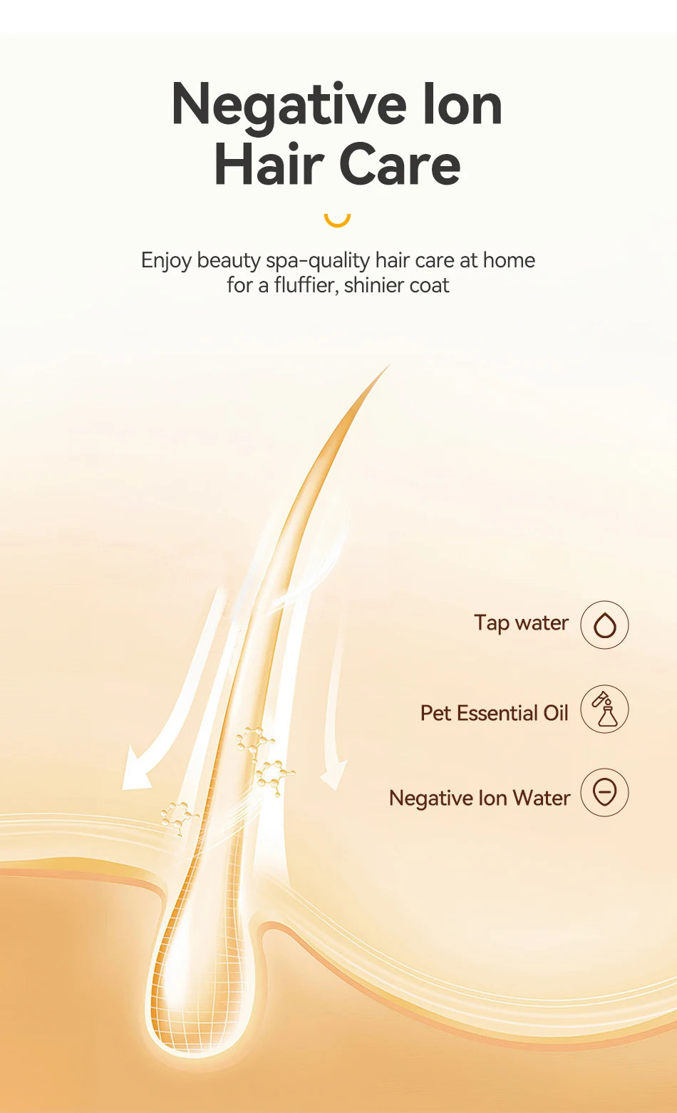 ROJECO Pet Steam Comb Cat Electric Spray Brushes for Dog Hair Removal Combs Pet Hair Grooming Tools Kitten Hair Removal Brushes