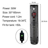 Aquarium Submersible Heater Fish Tank Water Heating Rod Constant Aquarium Thermostat Temperature Control 220V 50-500w EU Adapter
