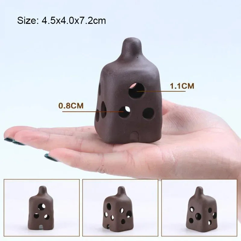 Quality Ceramic Aquarium Decor Fish Shrimps Shelter House Pottery Scorpion House Canister Simulation Stone Fish Tank Decoration