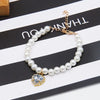 Adjustable Bling Neck Ornament Pearl Necklace Fashion Princess Accessory For Cat Kitten Small Dog Chihuahua Pet Supplies