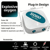 Aquarium Oxygen Air Pump Fish Tank Adjustable Air Volume High Power Oxygenator Air Compressor Aerator 220v