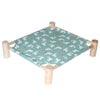 Cat Bed House Outdoor Universal Pet Bed Removable Breathable Pet Hammocks Bed for Cat Small Dog Durable Wood Frame Canvas Beds - Play Paws Toys