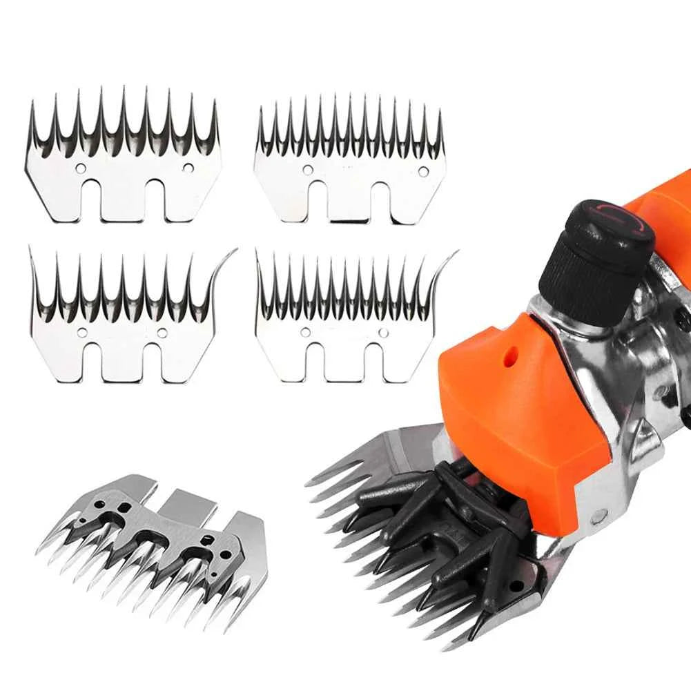 9/13-tooth Stainless Steel Sheep Clippers Blade High Hardness Cutting Shearing Cutter Replacement Cutting Blade Sheep Shear Part
