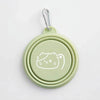 Dog Pet Folding Silicone Bowls 350ml/650ml Outdoor Travel Foldable Portable Cat Food Water Container Feeding Tray Bowls