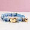 Adjustable Comfortable Cat Collar with Bell Personalized Pet Collar for Cats And Small Dogs metal hardware set cat collar