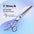 Fenice Left-handed Professional 7.0/7.5/8 inch JP440C Cutting Curved Fluffy Thinning Chunker Scissors Set Kit Pet Dog  Grooming