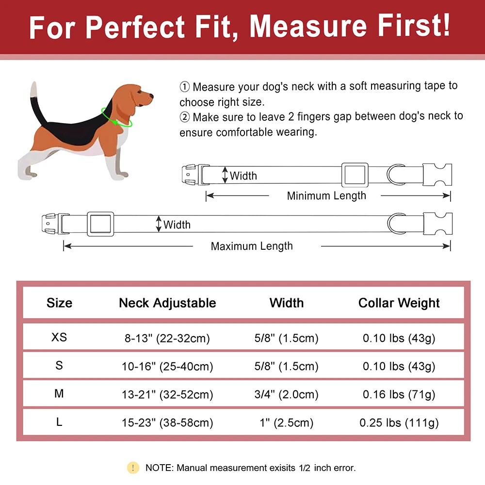 Personalized Anti-lost Dog Collar Custom Dog ID Tag Collars Soft PU Leather Pet Collars Free Engraved Metal Buckle For Bulldog - Play Paws Toys