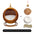 Semi-enclosed Pet Hammock Hanging Cat Nest Round Rattan Cat Cage Cat Bed with Plush Cushion Pet Cradle Bed Cat Accessories - Play Paws Toys